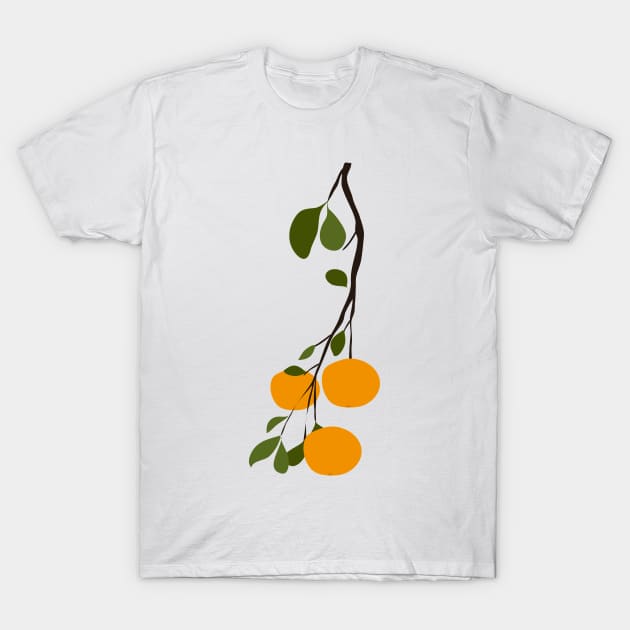 Branch of citrus T-Shirt by grafart